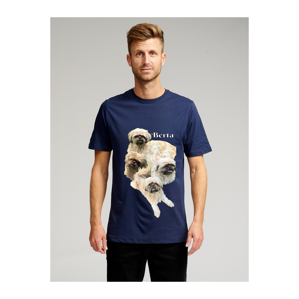 Bio -Basis -T -Shirt - Marine