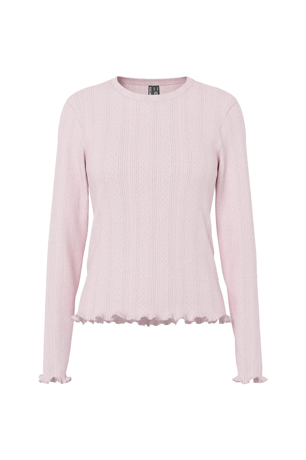 Marie O-Ausschnitt-Top – Rosa Löffler