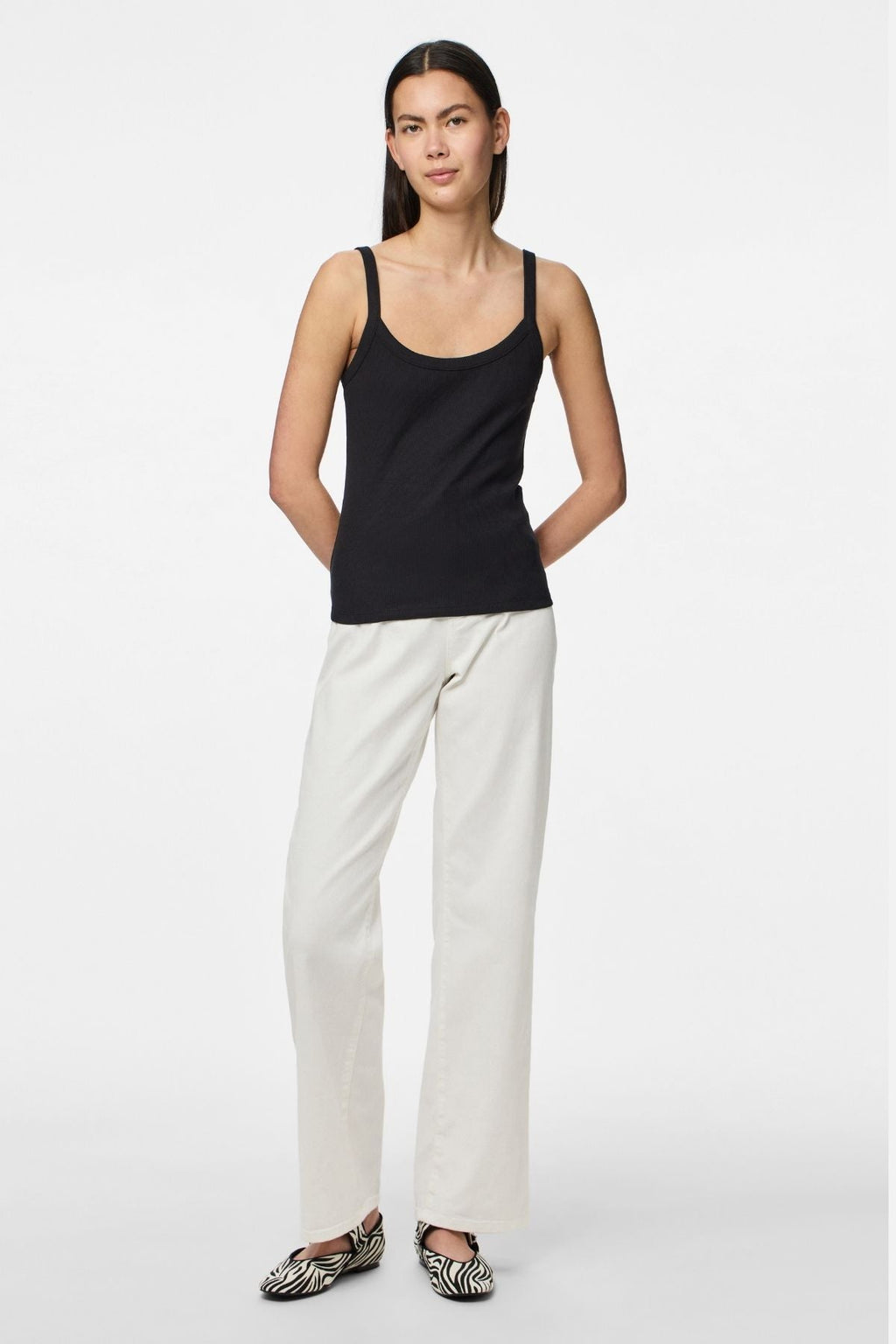 Mai Riemen oben - Schwarz