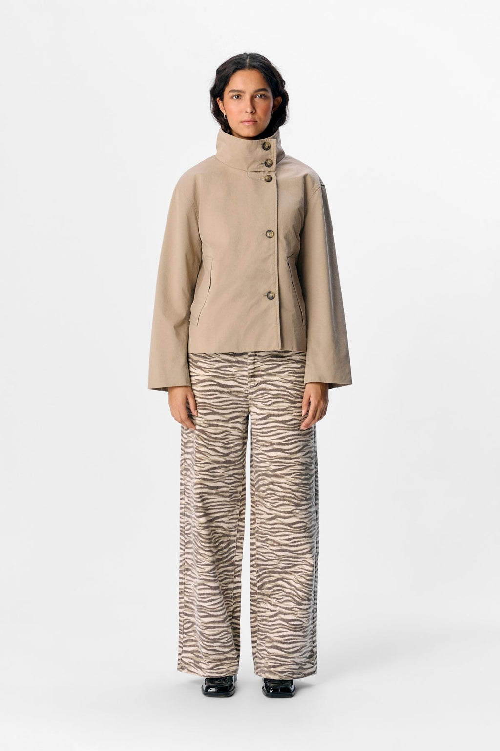 Gro Re Kurzjacke – Desert Taupe