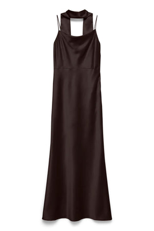 Cenia Singlet-Schal-Knöchelkleid - Schokoladentorte