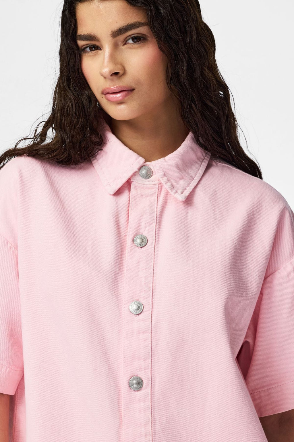 Sky A-Shape Jeanskleid – Rosa Löffler