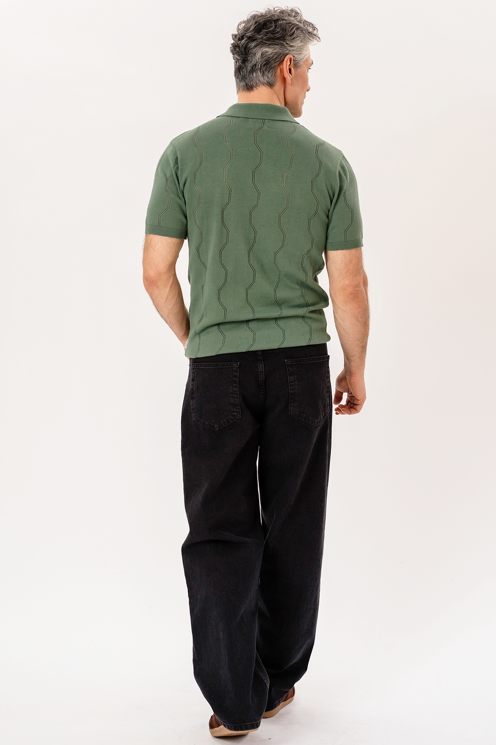Duran Strickpolo – Grün