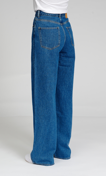 The Original Performance Breite Jeans - mittelblauer Denim