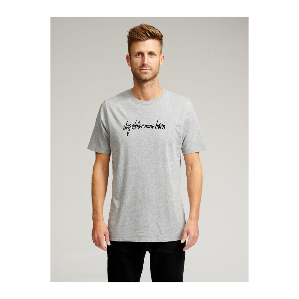 Bio -Basis -T -Shirt - grau