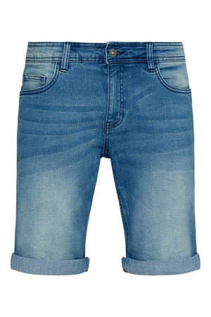 Denim Shorts - Blau