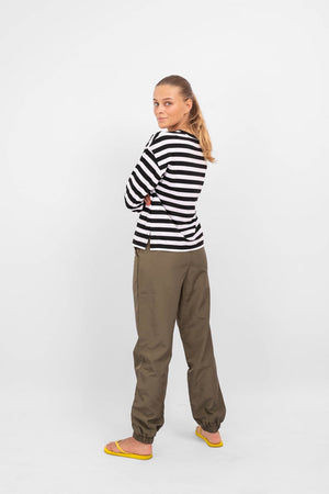 Nelli Langarmpullover - schwarz