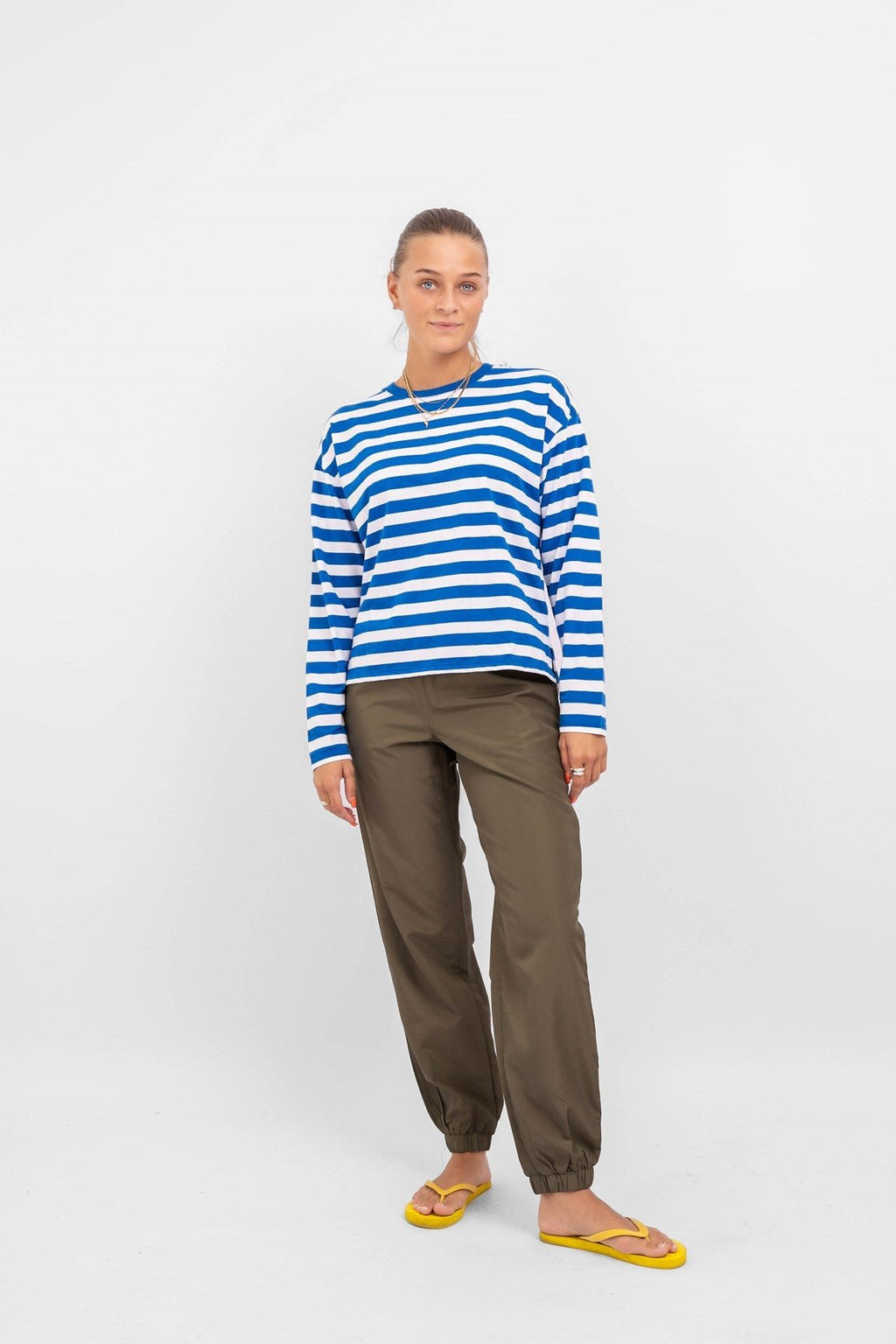 Nelli Langarmpullover - Blau