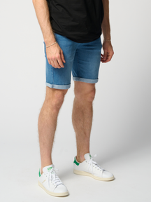 The Original Performance Denim Shorts - Denim Blau