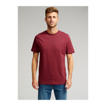 Bio -Basis -T -Shirt - Burgund