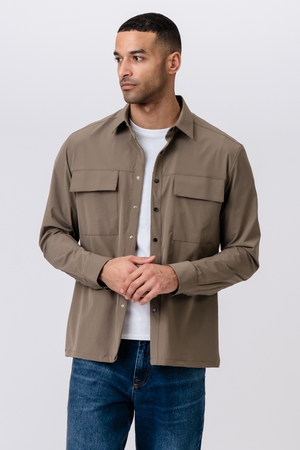 Silas-Overshirt – Khaki