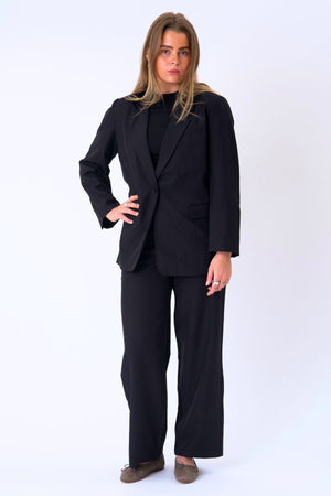Oversized Blazer - Schwarz
