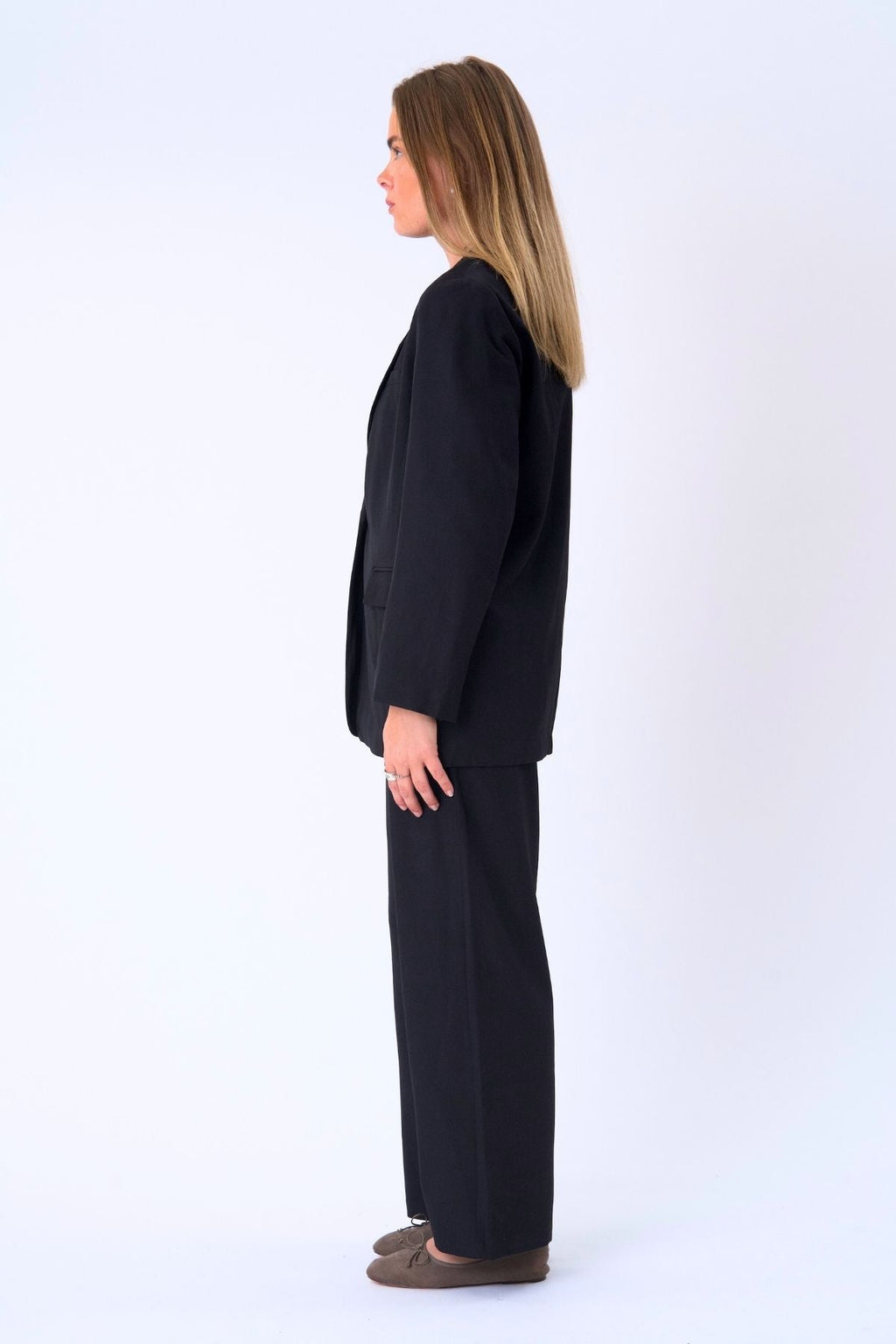 Oversized Blazer - Schwarz