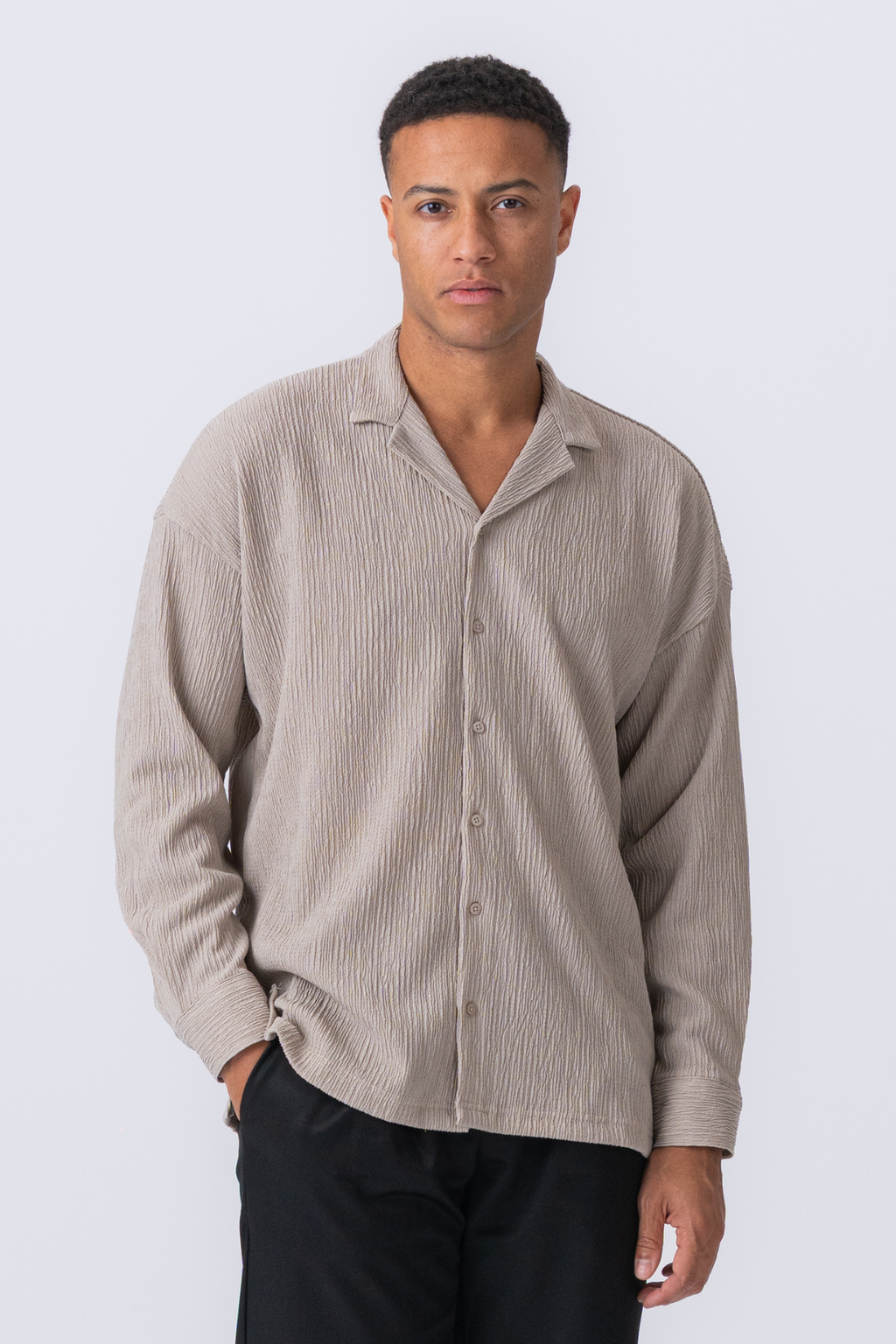Aidan -Shirt - Beige