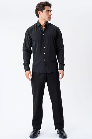 The Original Premium Performance Skjorte - Schwarz