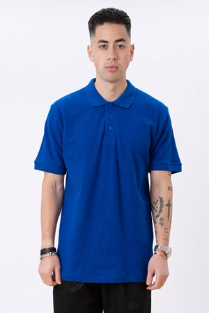 Basic Polo - blau