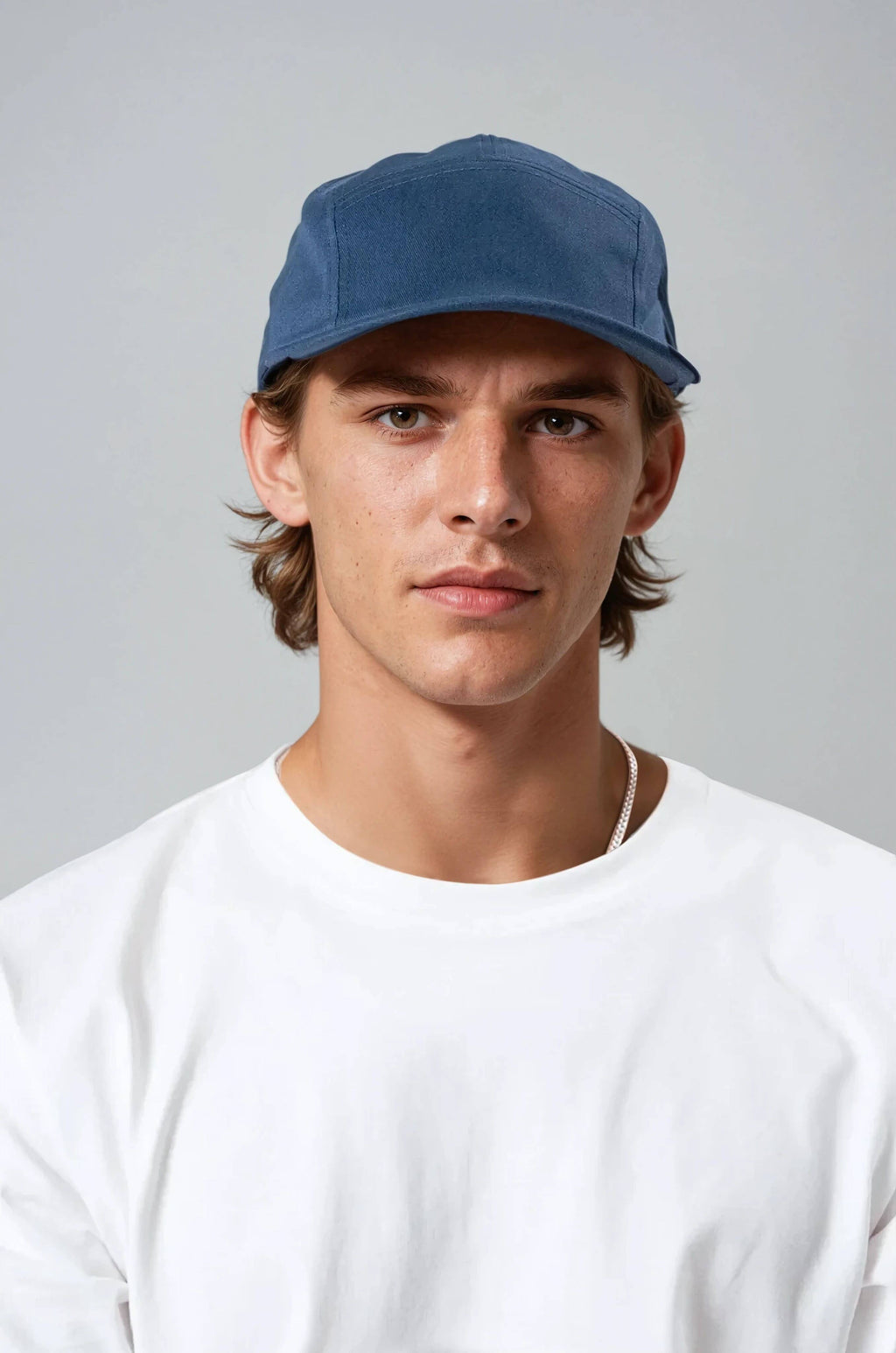 5-Panel-Kappe – Marineblau