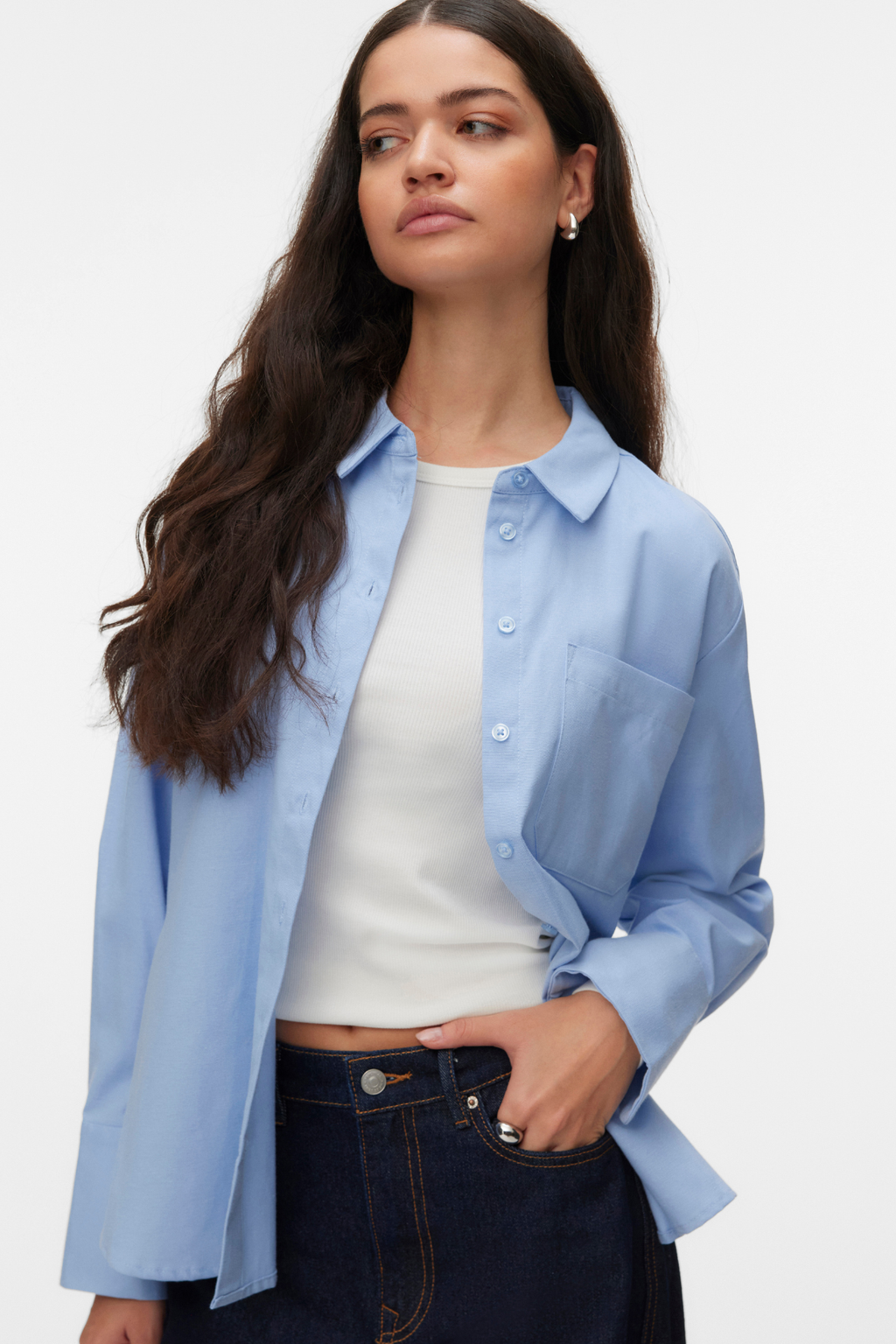 Inge Hemd - Brunnera Blau