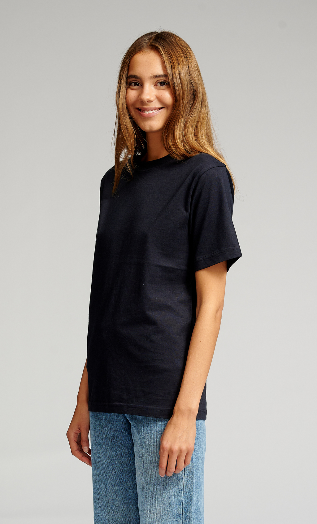 Oversized T-shirt - Marineblau