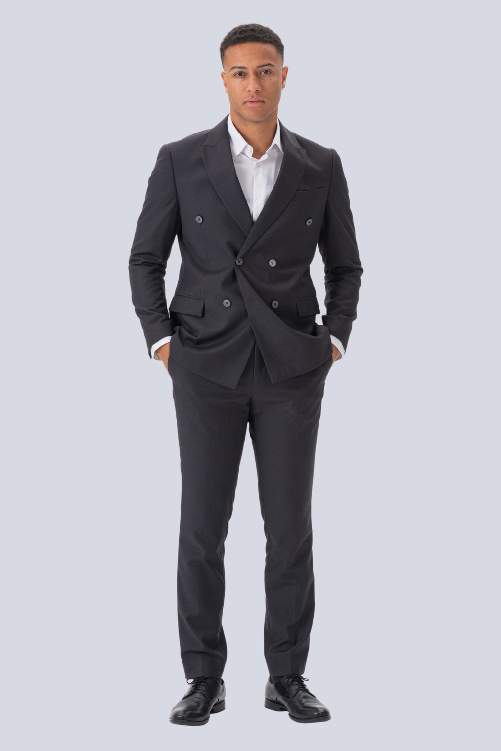 Premium-Doppelbrustblazer-graubraun