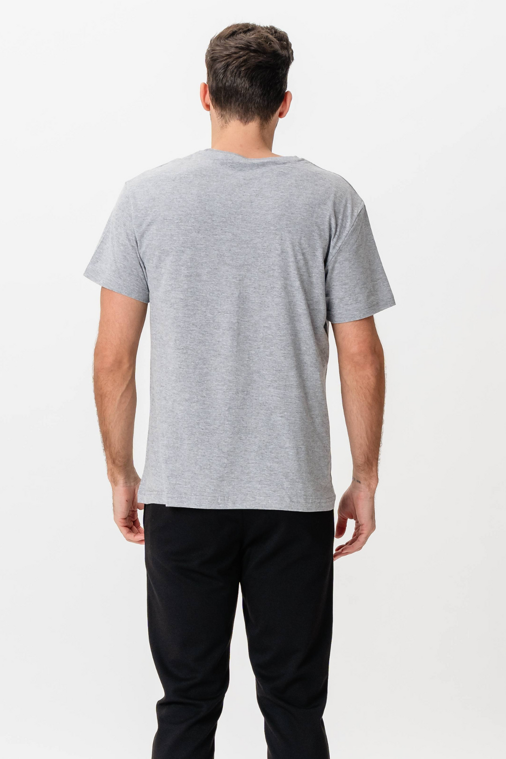 Basic Joy T -Shirt - Oxford Gray