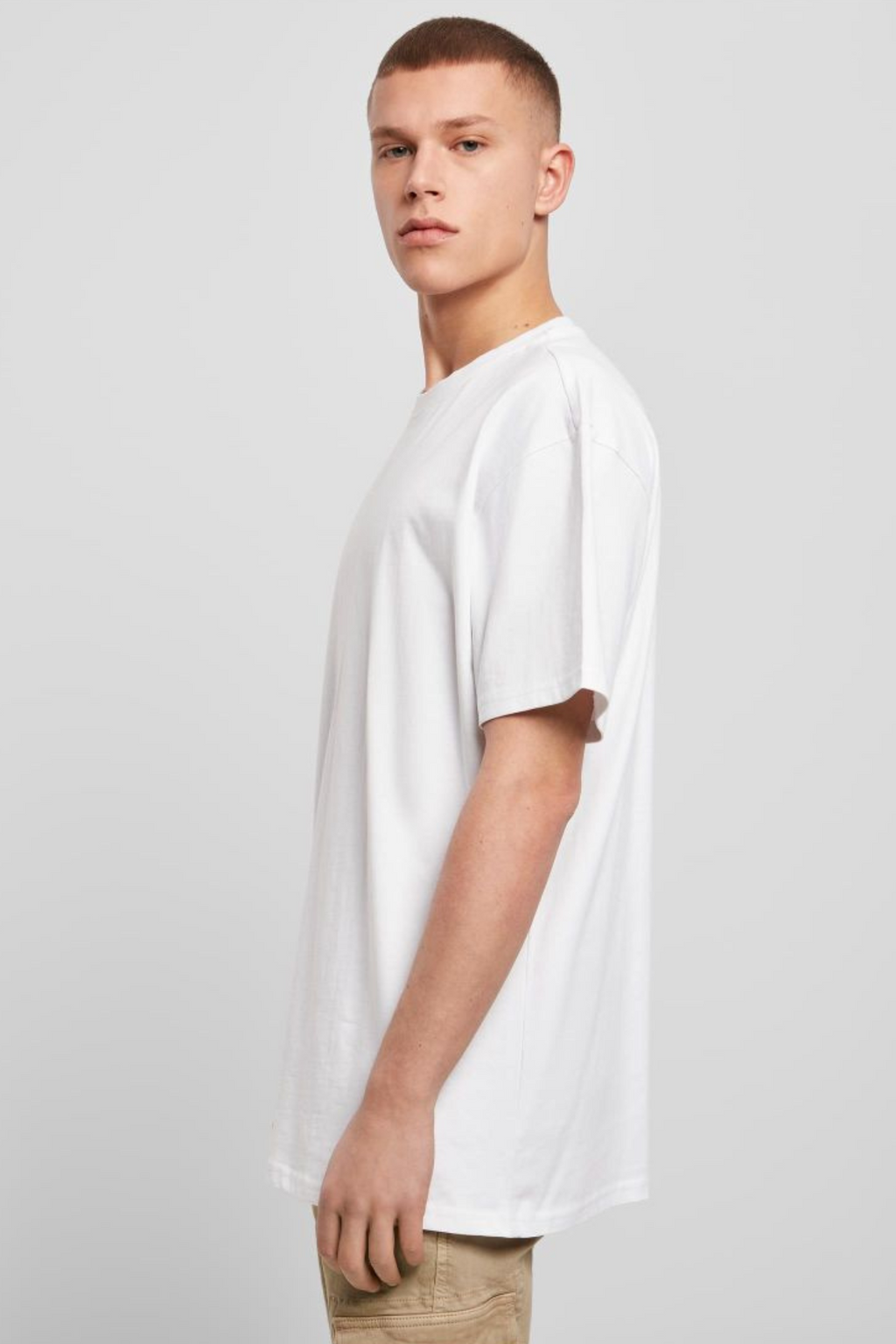 Schwer Oversized T -Shirt - Weiß