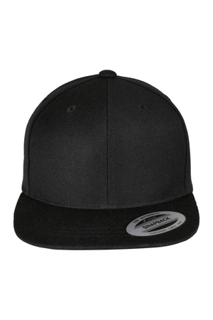 Klassiker Snapback - Schwarz