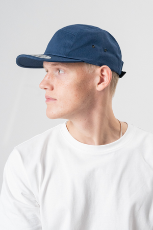 5-Panel-Kappe – Marineblau
