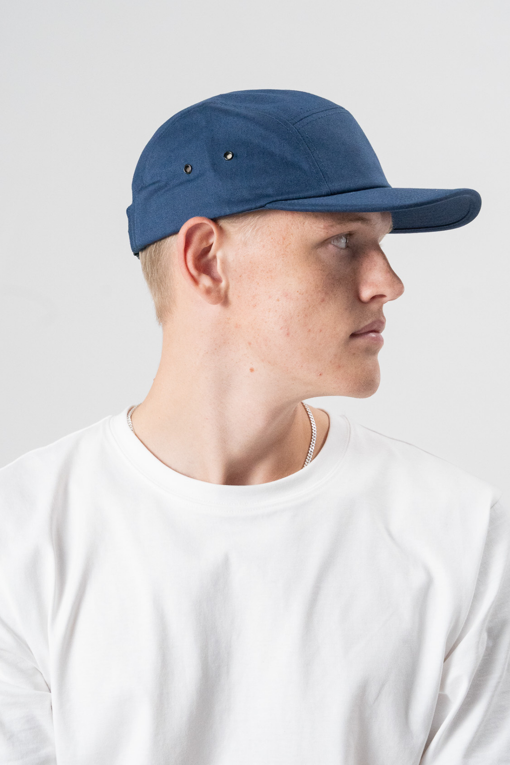 5-Panel-Kappe – Marineblau