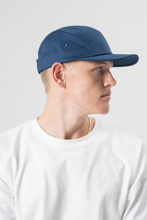 5-Panel-Kappe – Marineblau