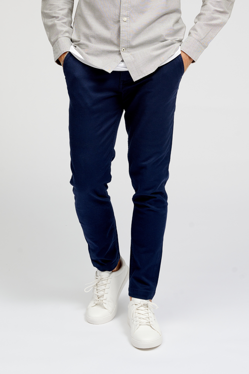 De Originale Performance Structure Pants - Navy - TeeShoppen - Blå