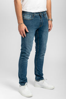 The Original Performance Jeans (schlank) - mittelblauer Denim