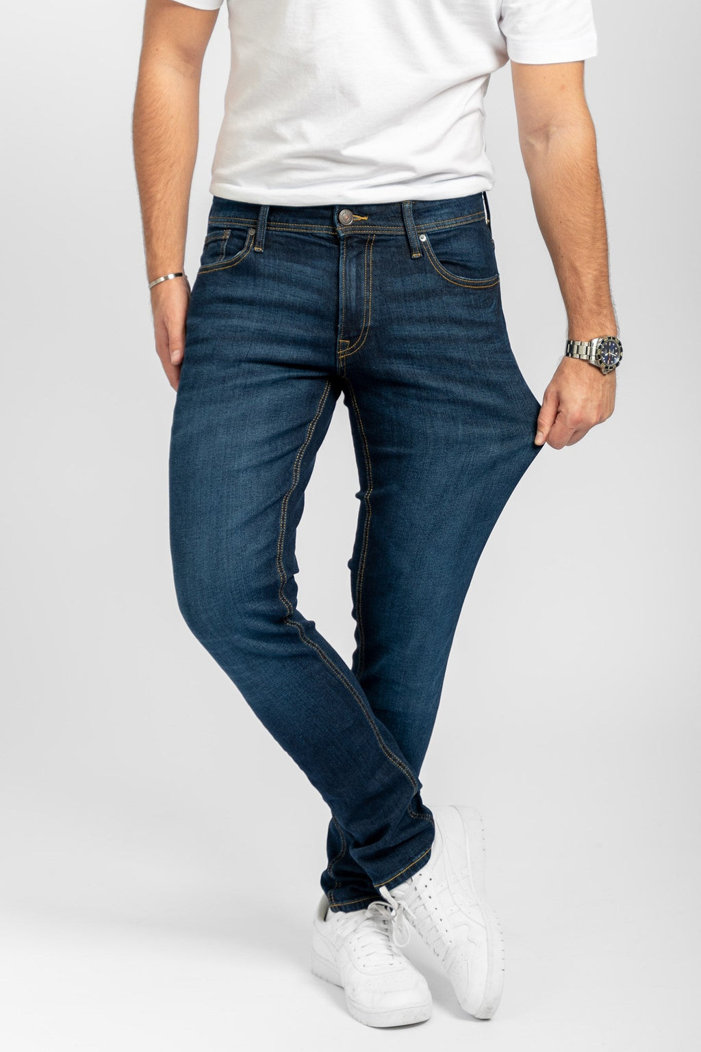 The Original Performance Jeans (schlank) - dunkelblauer Jeans