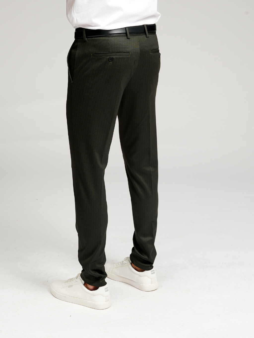 The Original Performance Pants - Dunkelgrün gestreift (begrenzt)