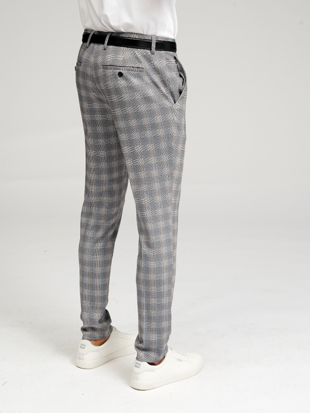 The Original Performance Pants - Lightgrey kariert (begrenzt)