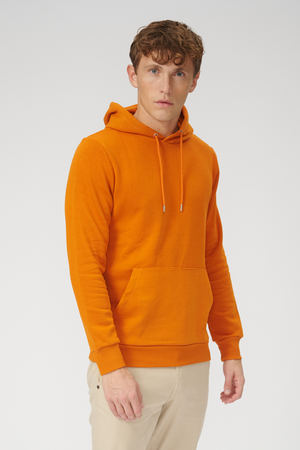 Basic Hoodie -Schweiß - Orange