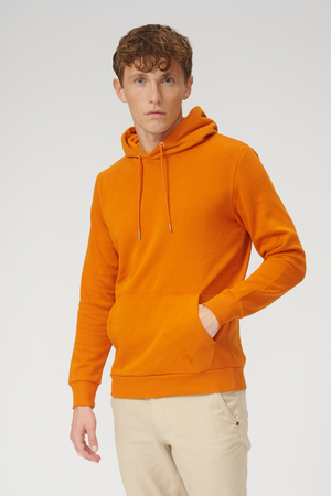 Basic Hoodie -Schweiß - Orange