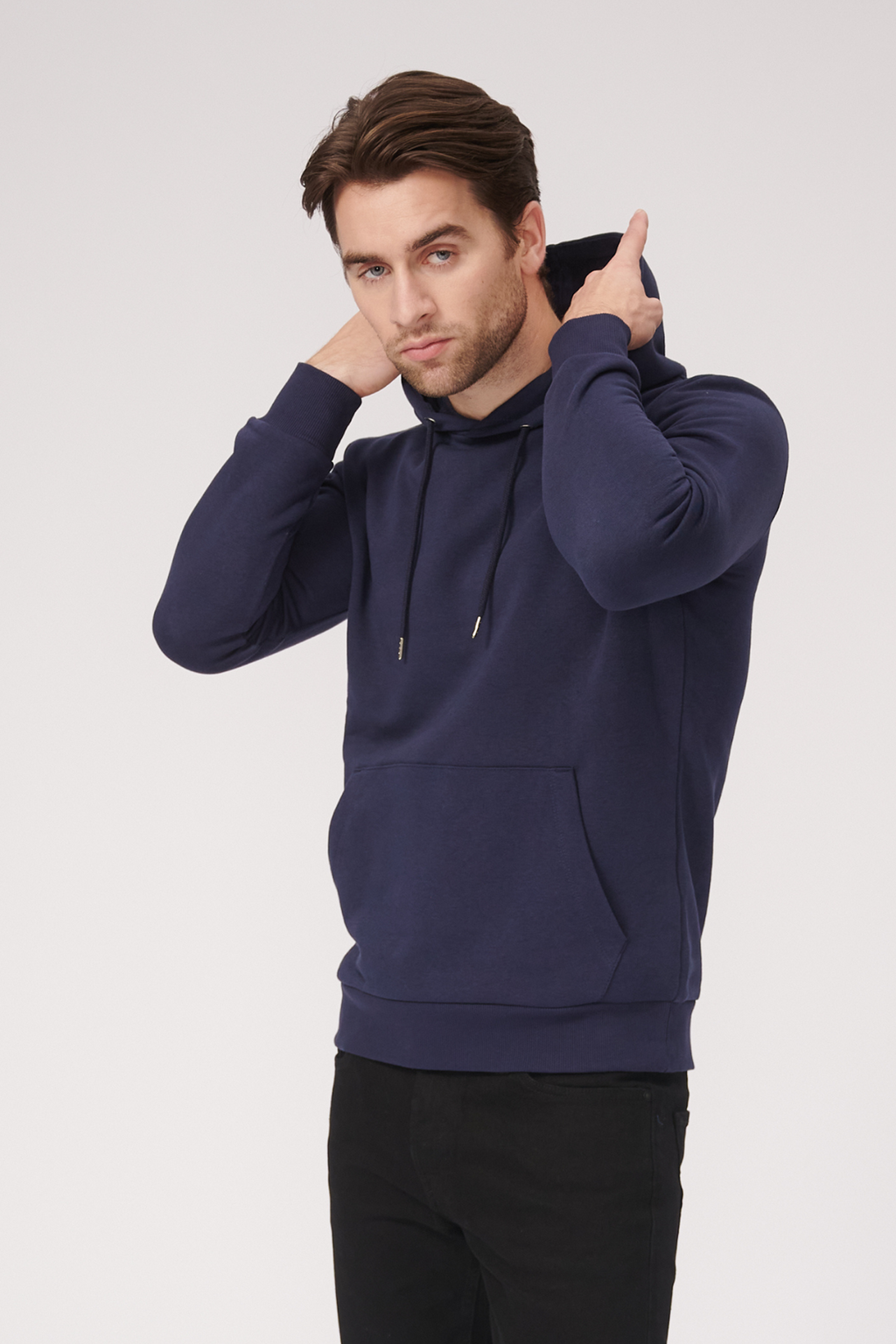 Basic Hoodie Sweat - Marine