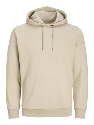 Basic Hoodie -Schweiß - dunkles Beige