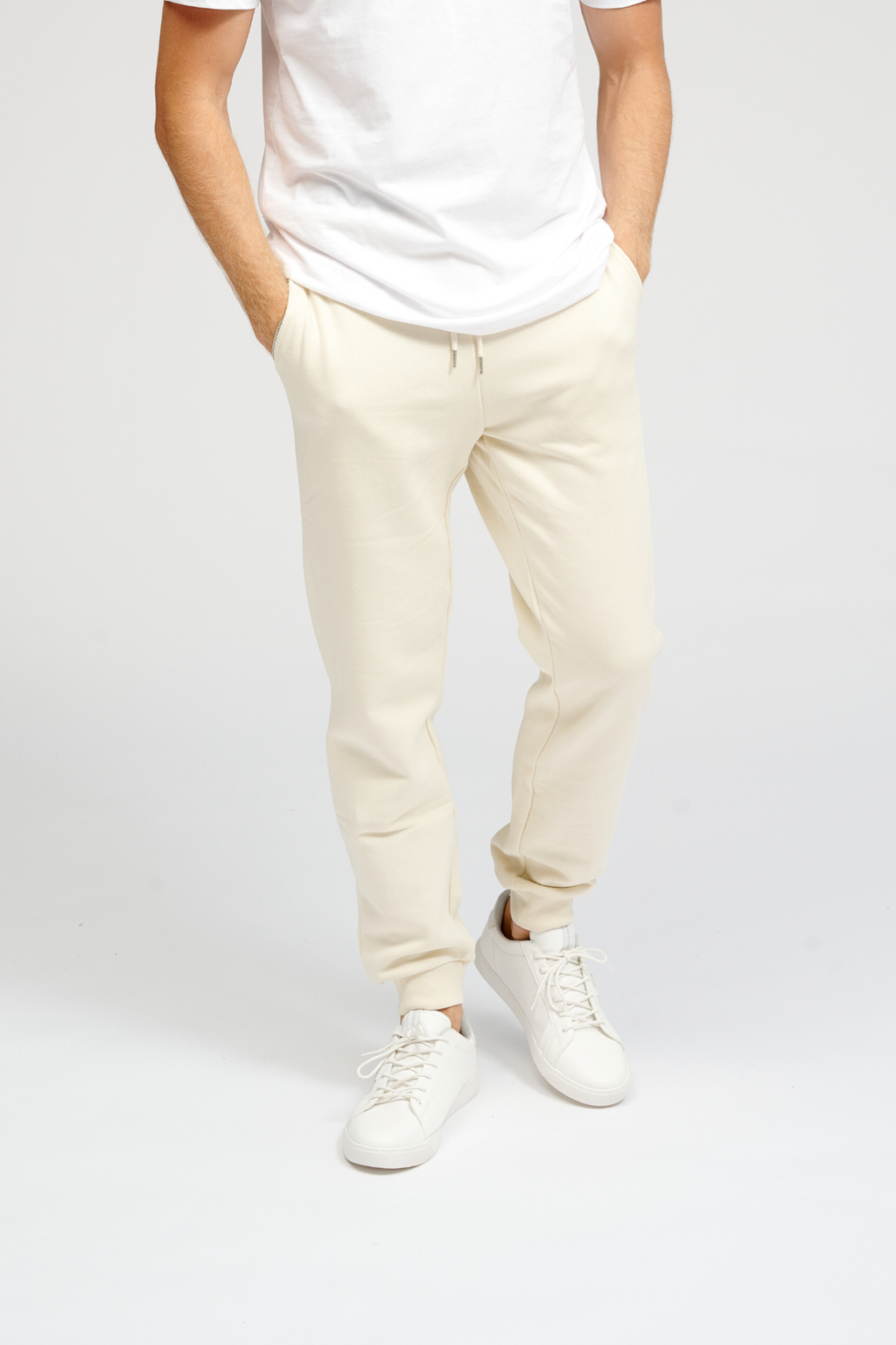 Basic Jogginghose - Leichtes Beige