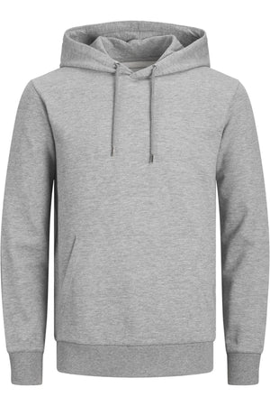 Basic Hoodie -Schweiß - hellgraue Melange