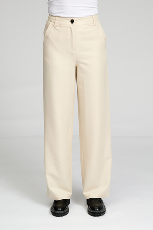 Klassischer Anzug Pants - Beige