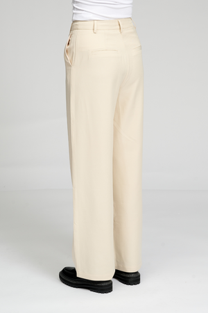 Klassischer Anzug Pants - Beige