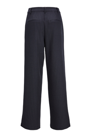 Klassischer Anzug Pants - Navy Nadelstreifen