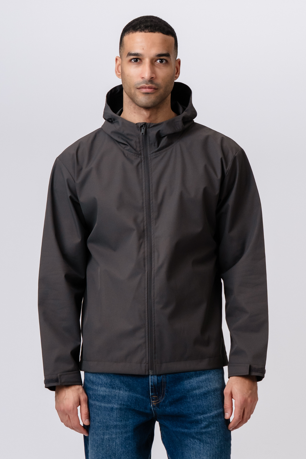 Klassische Regenjacke – Oliv