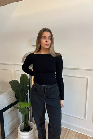 Cassandra Bluse - Schwarz