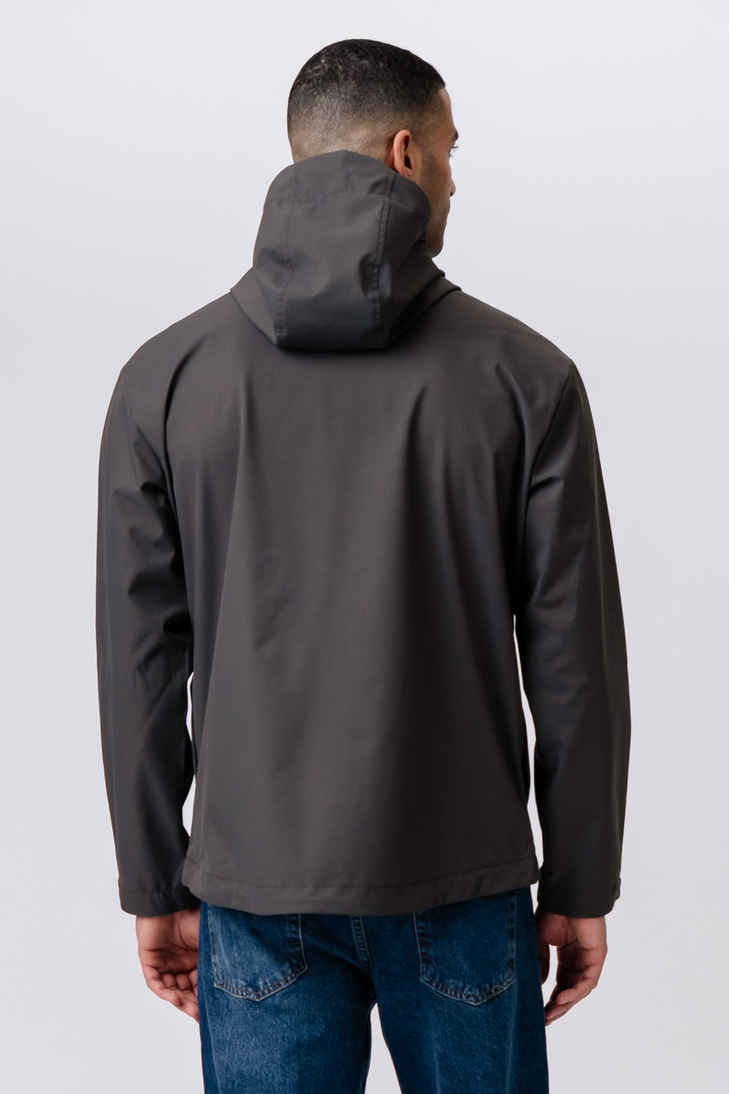 Klassische Regenjacke – Oliv