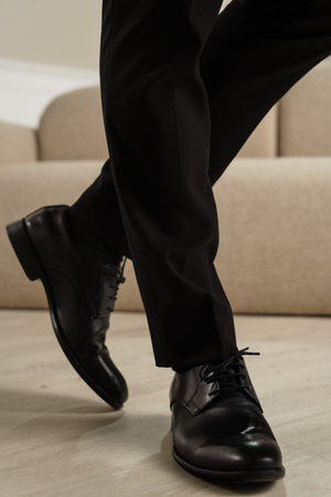 Premium -Anzug Pants - Schwarz