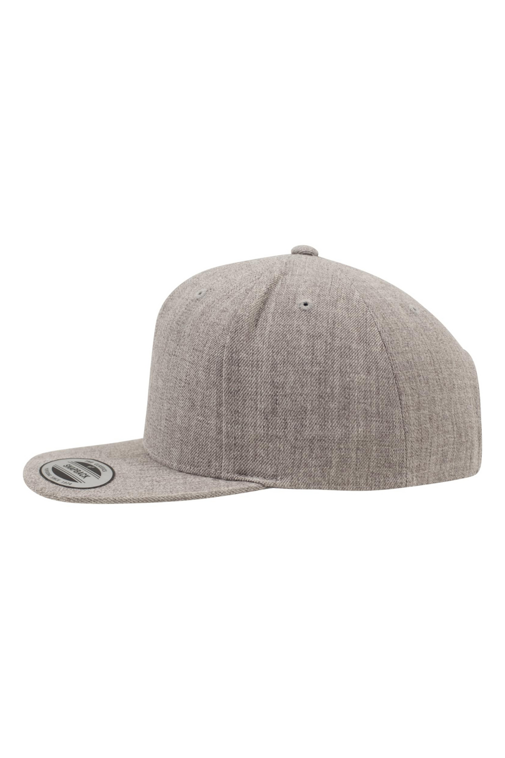 Klassischer Snapback - Heather/Heather