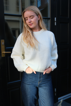 Gabriela -Strick - Weiß